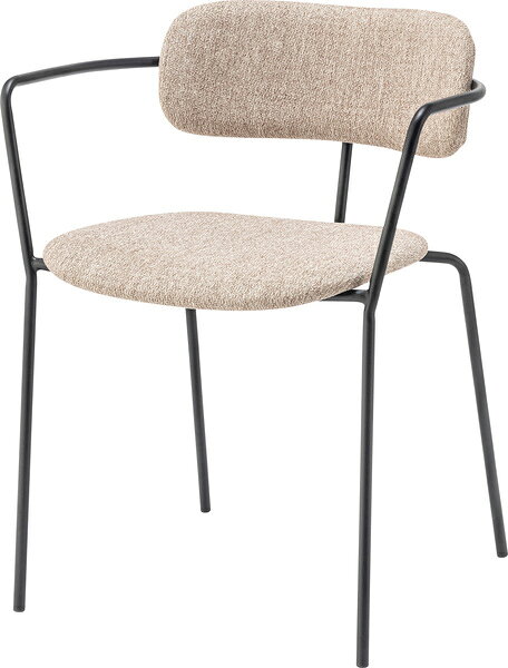 アームチェア　PC-257BE　ベージユ 椅子　いす　食卓　室内