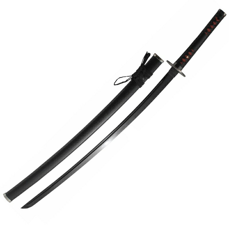 黒塗り梨地仕上げ鞘大小脇差し（模造刀) 美術品・アンティーク