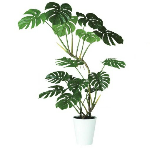 人工観葉植物 ワイルドモンステラ 160 ポット付き 高さ160cm （P92-91867) （代引き不可） インテリアグリーン フェイクグリーン