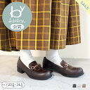 【セール30%オフ】【公式】byあしながおじさん チェーンビットローファー 24aw | 8510083-A レディース 秋冬 靴 痛くない 歩きやすい ローヒ...