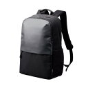 リュック ビジネスリュック 17L 軽量 撥水加工 15.6インチノートPC 収納可 通勤 通学 ビジネスバッグ バックパック ブラック BM-BPLTBK エレコム ELECOM