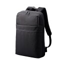 リュック ビジネスリュック 12L 薄型 撥水加工 15.6インチノートPC 収納可 通勤 通学 ビジネスバッグ バックパック ブラック BM-BPTHBK エレコム ELECOM