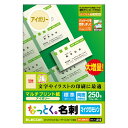 なっとく名刺 マイクロミシン マルチフ゜リント紙 標準 250枚 アイホ゛リー MT-JMN1IVZ MT-JMN1IVZ エレコム ELECOM