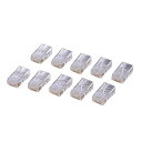 RJ45コネクタ 単線仕様 10個入り LD-RJ45T10A LD-RJ45T10A エレコム ELECOM