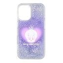 iPhone16 ケース ルーニーテューンズ トゥイーティー キラキラ キャラクター グッズ スマホ カバー 動く 液体 スノードーム iPhone 2024 6.1inch 2眼 ラメグリッター IC-WP46LG1S-LN11