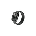 エレコム アップルウォッチ 衝撃吸収 フィルム 2枚入 【 Apple Watch Series 10 42mm 対応 】 全面保護 反射防止 指紋防止 気泡防止 AW-24BFLAFPR(2)
