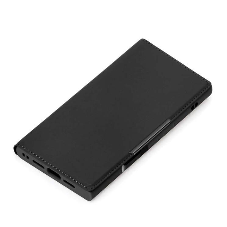 乐天商城 - iPhone16Pro クリアフリップケース ブラック PG-24BCF01BK