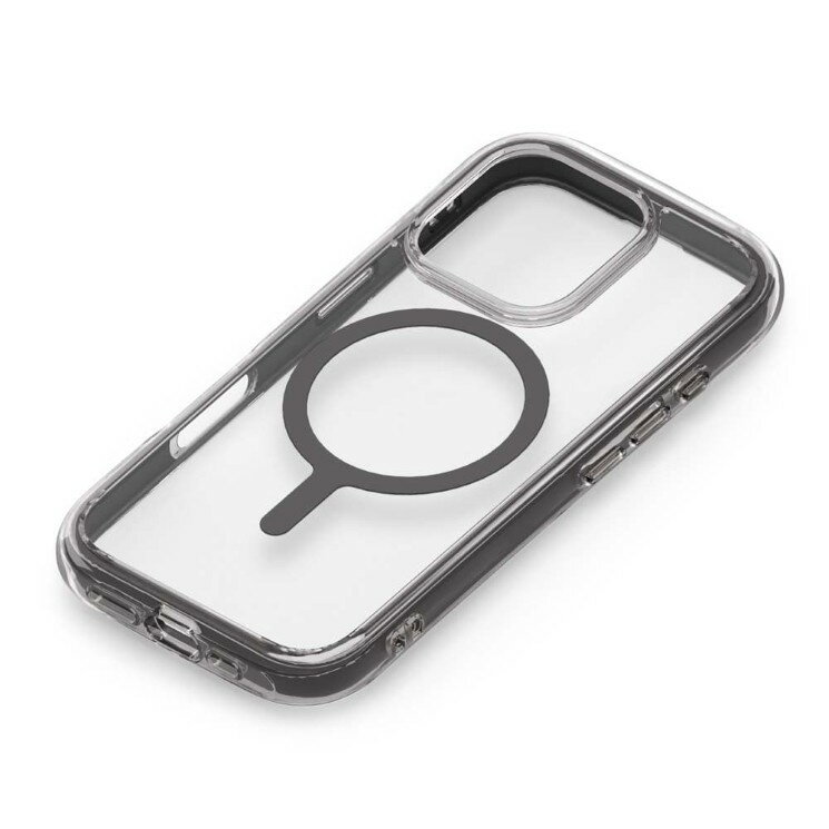 乐天商城 - iPhone16Pro MagSafe対応 エアクッションケース グラファイト PG-24BMGPTA01BK