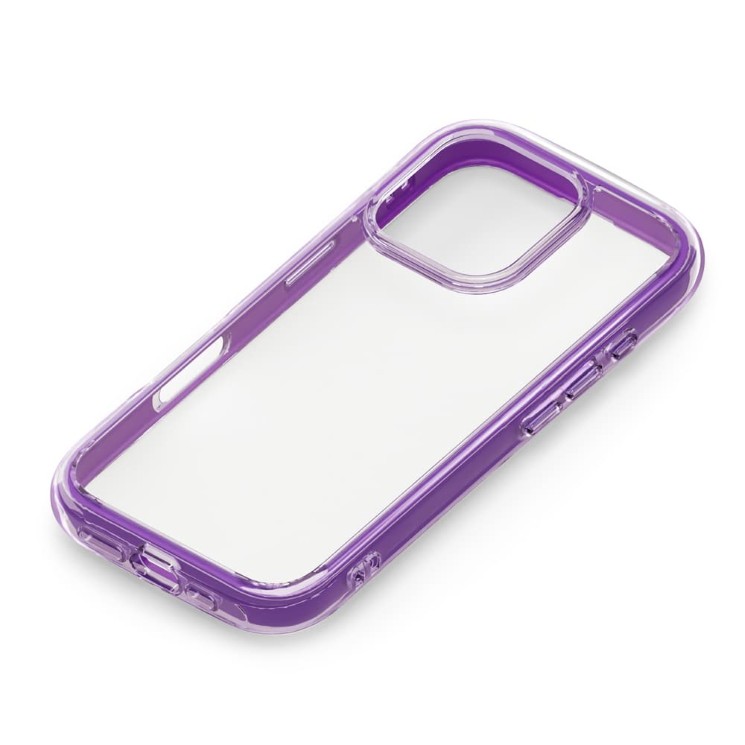 iPhone16Pro エアクッションケース グレープ PG-24BPTA07PP