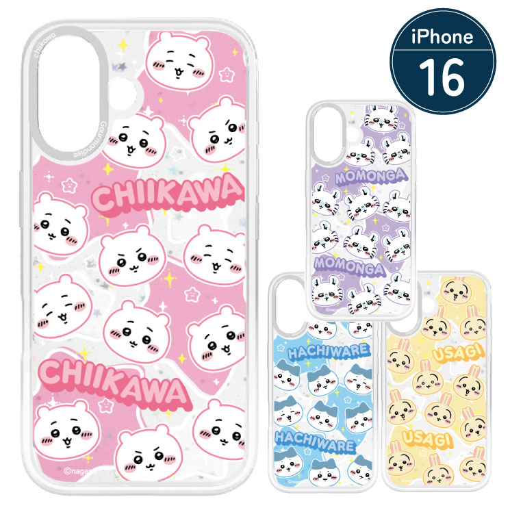 ちいかわ iPhone 17e 16e ケース クリア ハチワレ うさぎ モモンガ