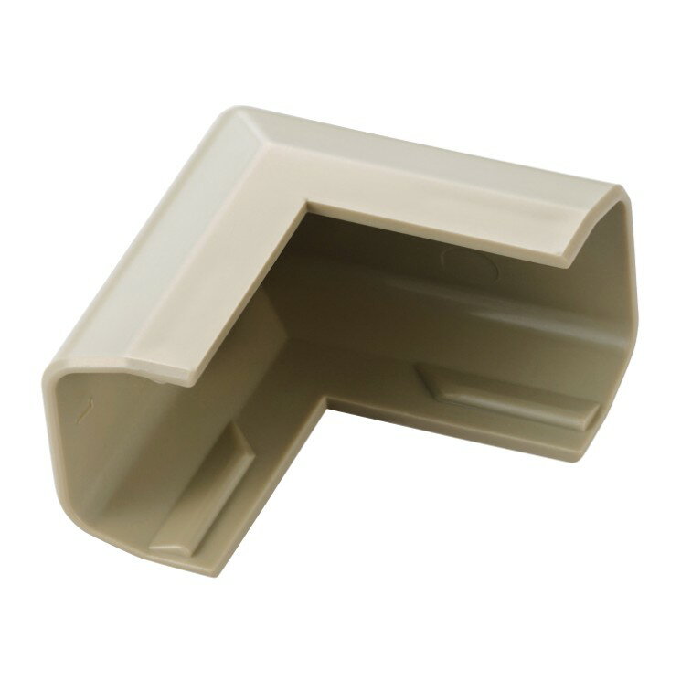 エレコム 配線カバー モール 接続ユニット 出ズミ 【 壁用 フラットモール LD-GAF1M 専用 】 ベージュ LD-GAFD1M(2.0)