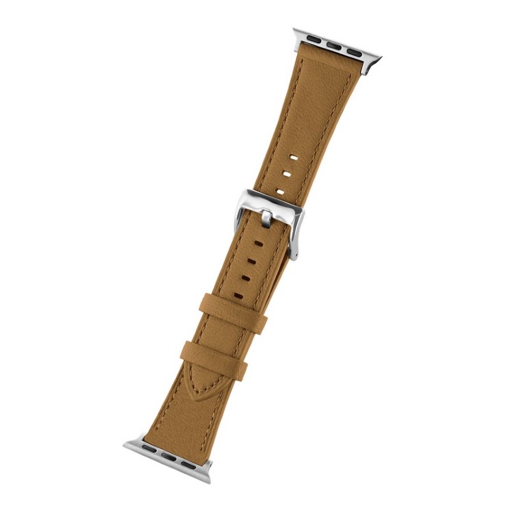 Apple Watch Band 38/40/41/42mm Camel Band, Nuance Color Leather Band, CORVIN, Apple Watch LN-AW41B49CA