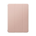 iPad Air 10.9inch (第5世代/第4世代) 背面クリアフラップケース Clear Note ピンクベージュ iPad Air 10.9inch (第5世代/第4世代) MSソリューションズ