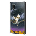 AQUOSwish2 AQUOSwish ケース 猫のダヤン ねこ ダヤン 猫 砂漠の流れ星 わちふぃーるど スマホ カバー キャラクター グッズ 耐衝撃 ハイブリッド ストラップホール スクエア KAKU SH-51C SHG06