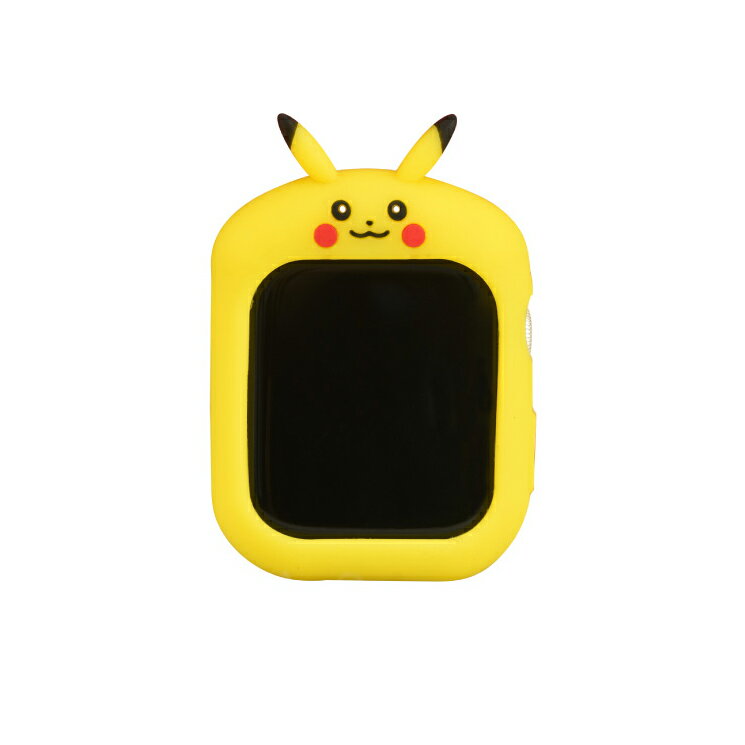 ポケモン AppleWatch シリコン ケース カバー 41mm 40mm 対応 ソフト シリコン キャラクター グッズ ピカチュウ アップルウォッチ POKE-843