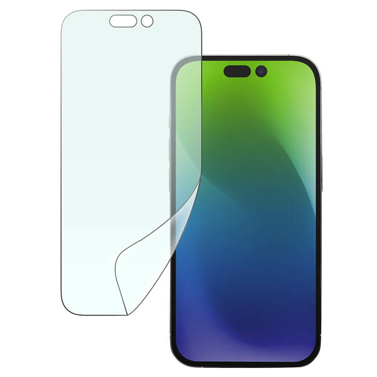 iPhone15 iPhone15Pro �ե���� �׷�ۼ� �֥롼�饤�ȥ��å� ȿ���ɻ� ��������쥢 ���� �������륹 iPhone 2023 6.1inch ��ǥ� �б� PET �ե���� ���� �ݸ� ������ RT-P42F-DK