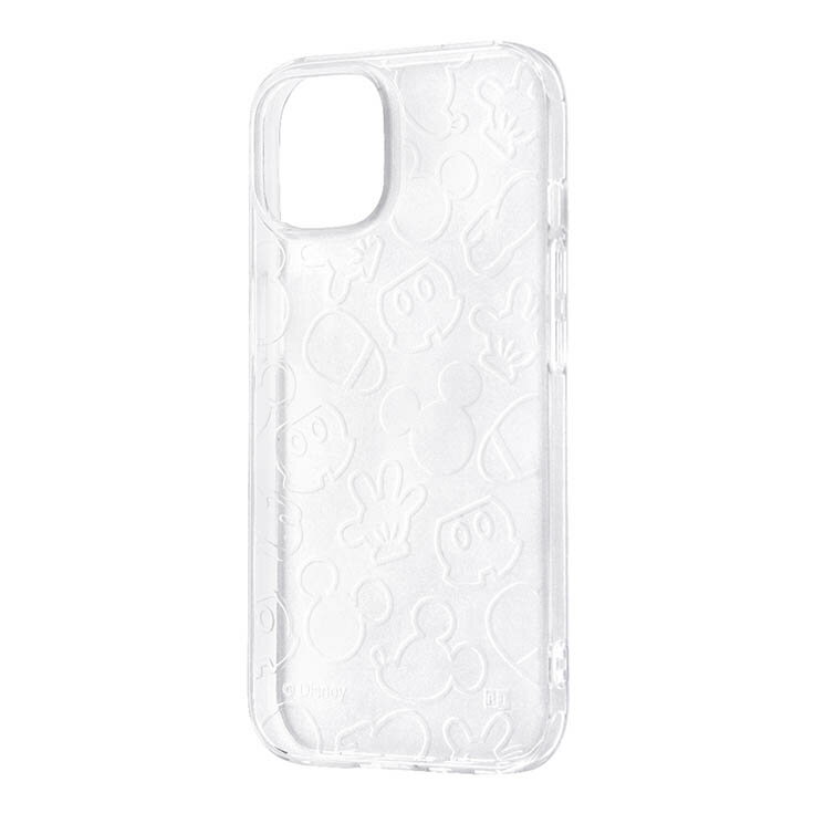 iPhone15 iPhone14 iPhone13 ケース ディズニー ミッキー クリア 透明 シ ...
