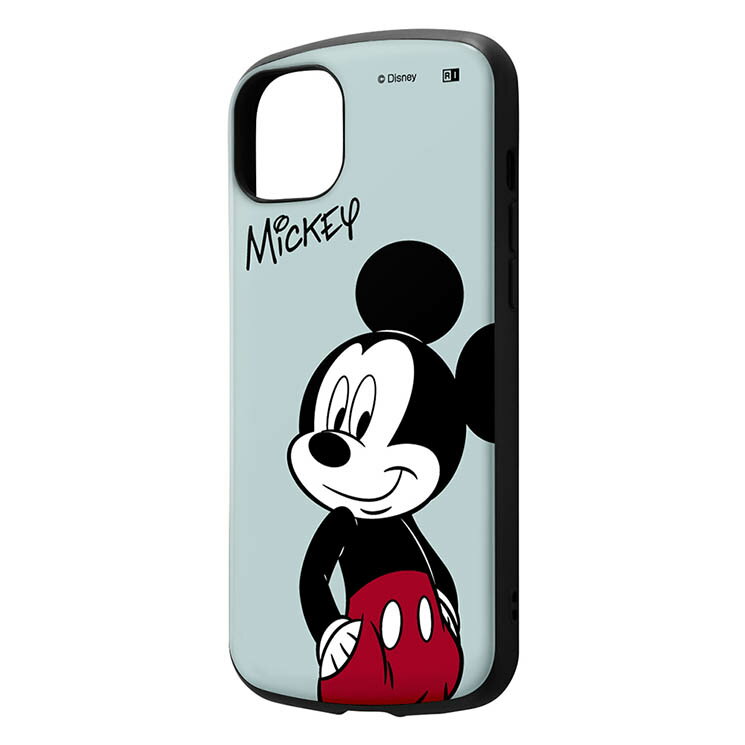 乐天商城 - iPhone15Plus ケース ディズニー ミッキーマウス キャラクター グッズ 耐衝撃 ハイブリッド 保護 スマホ カバー ハード アイフォン アイホン MiA IN-DP43AC4-MK2