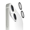 iPhone15 iPhone15Plus カメラ プロテクター ガラス フィルム ブラック フレーム 10H 保護 レンズ クリア 透明 背面カメラ 個別 タイプ 簡単 貼付け PG-23ACLG23BK