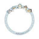 モフサンド mofusand MagSafe リング ステッカー マグセーフ 対応 メタルステッカー うみのいきもの キャラクター グッズ LINE スタンプ ねこ 猫 サメにゃん MOFU-27A