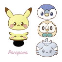 ポケットモンスター X・Y ポケモン ポケピース スマホ グリップトック POCOPOCO キャラクター グッズ ピカチュウ ポッチャマ ニャスパー モクロー スマホリング ポコポコ スマホスタンド おしゃれ かわいい ポケットモンスター Pokemon POKE-857