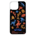 iPhone15 iPhone14 iPhone13 ケース ディズニー トイストーリー シルエット 総柄 キラキラ キャラクター グッズ スマホ カバー 動く 液体 スノードーム アイフォン アイホン ラメグリッター IJ-DP41LG1S-TY13