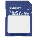 SDカード SDHC 16GB Class10 UHS-I U1 80MB/s ラベル SDカードケース付き エレコム(2)