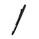 Apple Pencil アップルペンシル 第2世代 ケース ハード カバー ノック式 クリップ ラバーグリップ付 握りやすい 装着したまま充電可 ブラック エレコム