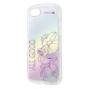 iPhoneSE 第3世代 第2世代 ケース ディズニー ミニー オーロラ クリア 透明 ポリゴン 3D 風 イラストキャラクター グッズ 保護 耐衝撃 スマホ カバー TPU ソフト アイフォン アイホン PIKATEL ぴかてる DT-DP34TC14-MN26