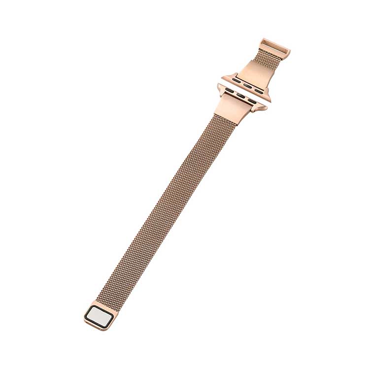対応機種 APPLE Watch関連 種類 ピンクゴールド 特徴 工具なしで長さ調節が簡単にできる、マグネットバックルを採用。通気性がよく手首へのフィット感が高い編み込み構造で、スタイリッシュなデザインのApple Watch用ステンレスバンドです。■対応機種：Apple Watch Series 9、 8、7 [41mm]、Apple Watch SE (第2世代)、SE、Series 6、5、4 [40mm]、Apple Watch Series 3、2、1 [38mm] ■セット内容：バンド×1 ■材質：バンド本体:ステンレス ■カラー：ピンクゴールド ■バンドサイズ：115mm〜190mm ※装着可能な手首のサイズ メーカー エレコム 型番 AW-41BDSSMJPN 備考 ※お取り寄せ商品について:メーカーの欠品または生産終了時は、当店よりご注文をキャンセルさせて頂く場合がございます。予めご了承ください。 ※商品の仕様は予告なく変更する場合がございます。予めご了承ください。 ※パッケージの注意書きをよくお読みになってからご使用ください。 ※商品の形状・素材感は、商品画像と若干の誤差が生じる場合がございます。