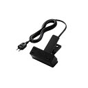 電源タップ 延長コード USB付き 2.5m ( コンセント ×3 USB A ×2 ) クリップ式 雷ガード ほこり防止シャッター 【 iPhone Android 等各種対応 】 ブラック エレコム