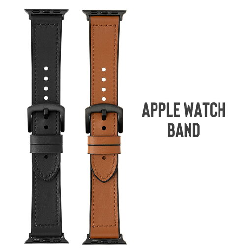 AppleWatch バンド ベルト レザー 本革 裏面 ラバー 42mm 44mm 45mm 45mm 対応 交換用 ブラック ブラウン CORVIN アップルウォッチ LN-AW49B11 AppleWatch バンド ベルト レザー 本革 裏面 ラバー 42mm 44mm 45mm 45mm 対応 交換用 ブラック ブラウン CORVIN アップルウォッチ LN-AW49B11
