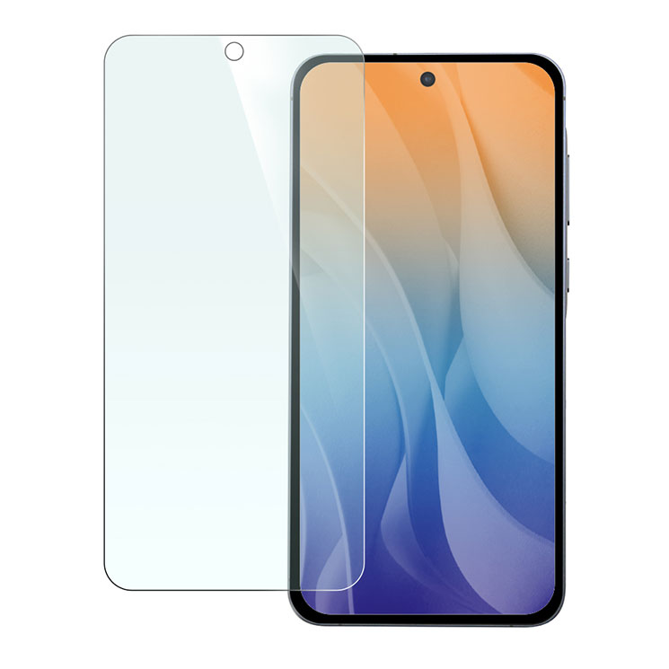 GalaxyA55 5G フィルム 10H 硬度 衝撃吸収 ブルーライトカット 光沢 指紋防止 さらさら ガラスコート Galaxy A55 ギャラクシー SC...
