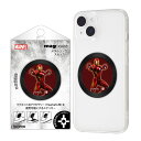 アイアンマン MagSafe リング ステッカー マグセーフ 対応 メタルステッカー マーベル キャラクター グッズ magness メタルリング IJ-DMMGS2B-IRM7