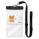 ポケモン 防水スマホ ポーチ ショルダー パモ キャラクター グッズ 透明 クリア スマホ ミニ バッグ ミニショルダー バッグ ななめがけ スマートフォンポーチ 収納ポーチ 付 プール IS-PBSP2B-PK62(4)
