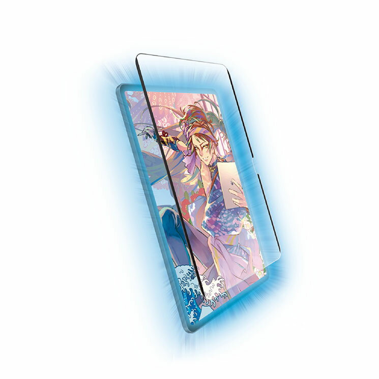 13インチ iPad Pro ( M4 ) 2024年 用 フィルム ペーパーライク 着脱式 上質紙 紙のような描き心地 アンチグレア ブルーライトカット 指紋防止 反射防止 マット ELECOM