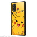 ポケットモンスター X・Y Galaxy S20 5G 耐衝撃ケース ポケモン ピカチュウ カバー 四角 スクエア 保護 可愛い おしゃれ かわいい イングレム IQ-PGS205K3TB-PK011