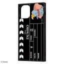 iPhone 12mini 耐衝撃ケース ディズニー ダンボ ハイブリッド スクエア 四角 シンプル おしゃれ かわいい キャラ イングレム IQ-DP26K3...