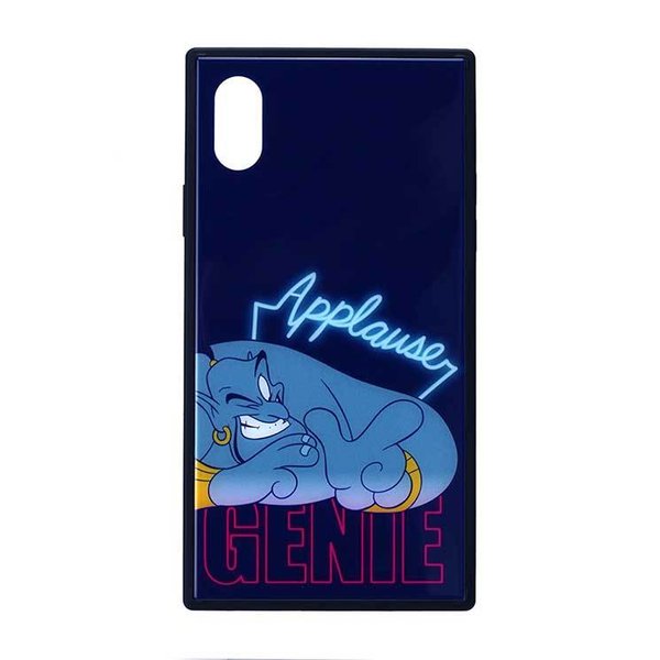 iPhone XR ケース ディズニー ジーニー カバー ガラス ハイブリッド 可愛い かわい...