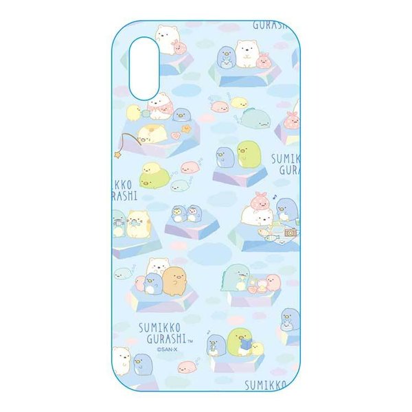 乐天商城 - iPhone X ケース すみっコぐらし すみっコぐらし しろくまのともだち クリアカバー 透明 保護 シンプル おしゃれ オシャレ キャラ PGA