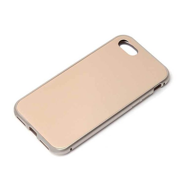 乐天商城 - iPhone SE 第3世代 第2世代 ケース ゴールド カバー 360° 前面 背面 アルミ 9Hガラス 保護 シンプル PGA