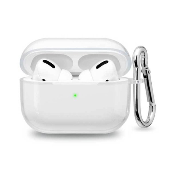 AirPods Pro ケース クリア ソフトカバー 抗菌 清潔 衝撃吸収 保護 シンプル オシャレ PGA