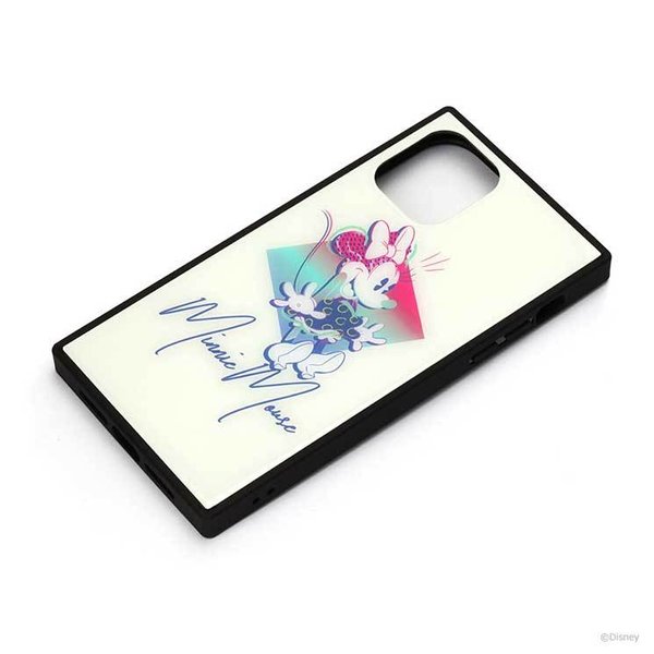 iPhone 11Pro ケース ディズニー ミニーマウス カバー ガラス ハイブリッド 可愛い...