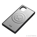iPhone 11ProMax ケース MARVEL キャプテン・アメリカ シルバー カバー ガラス ハイブリッド カッコイイ かっこいい シンプル おしゃれ キャラ PGA