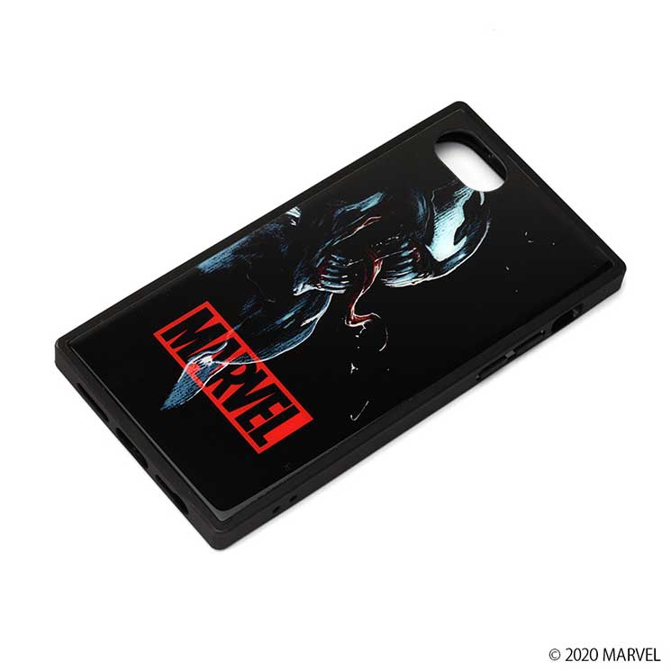 iPhone SE 第3世代 第2世代 8 7 6s 6 ケース MARVEL ヴェノム カバー ガラス ハイブリッド カッコイイ かっこいい シンプル おしゃれ キャラ PGA