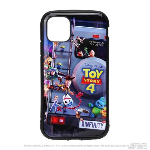 iPhone 11ProMax ケース ディズニー トイ・ストーリー CG ハイブリッドカバー 耐衝...