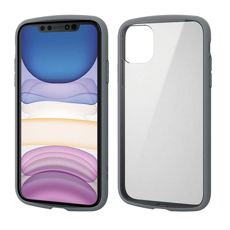 エレコム iPhone11 ケース カバー TPU ポリカー