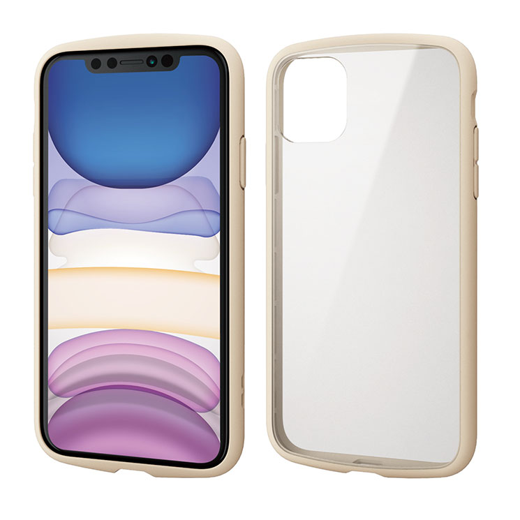 エレコム iPhone11 ケース カバー TPU ポリカー