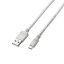 쥳 microUSB֥ 2A ̿ 0.8m ۥ磻 MPA-AMB2U08WH