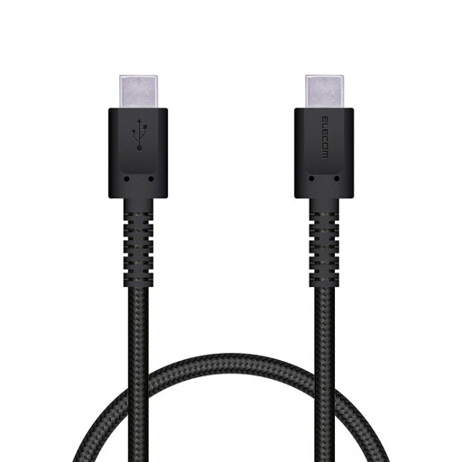 エレコム USBケーブル 0.3m Type-Cオス - オス 断線に強い高耐久 PD対応 ブラック MPA-CCS03PNBK エレコム USBケーブル 0.3m Type-Cオス - オス 断線に強い高耐久 PD対応 ブラック MPA-CCS03PNBK